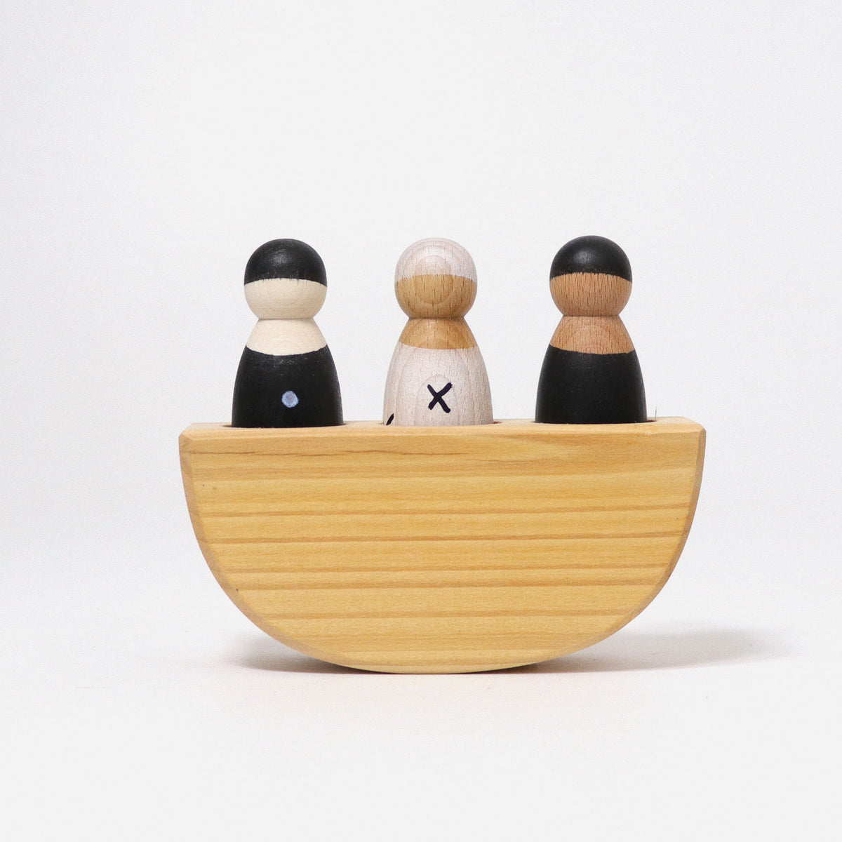 GRIMM´S 3点セット Grimms Wooden Three in a Boat Monochrome – The Acorn Store