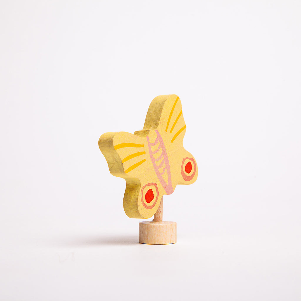 Decorative Figure Yellow Butterfly - Grimm's Spiel & Holtz - The Acorn Store - Décor
