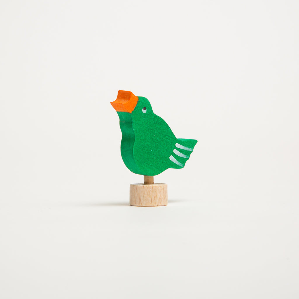 Decorative Figure Singing Bird - Grimm's Spiel & Holtz - The Acorn Store - Décor