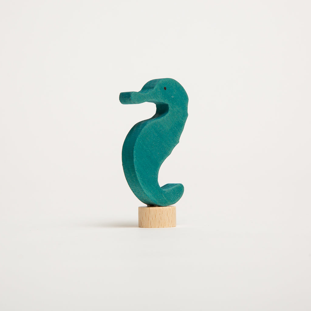 Decorative Figure Seahorse - Grimm's Spiel & Holtz - The Acorn Store - Décor