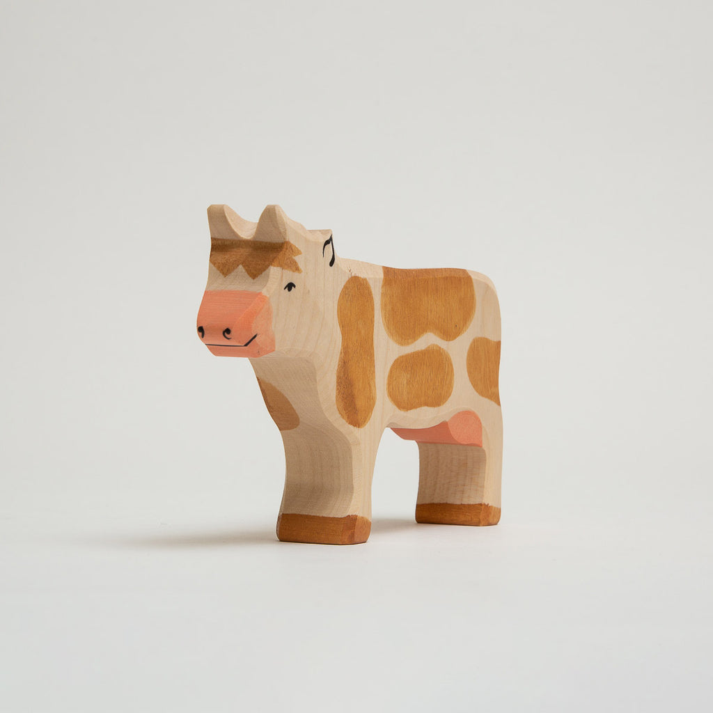 Cow Standing - Brown - Holztiger - The Acorn Store - Décor
