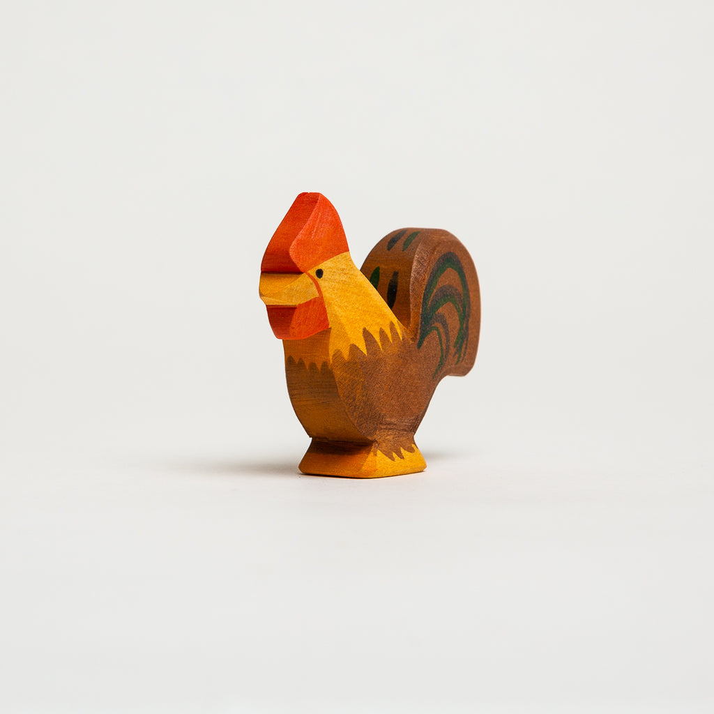 Rooster Brown - Ostheimer Wooden Toys - The Acorn Store - Décor