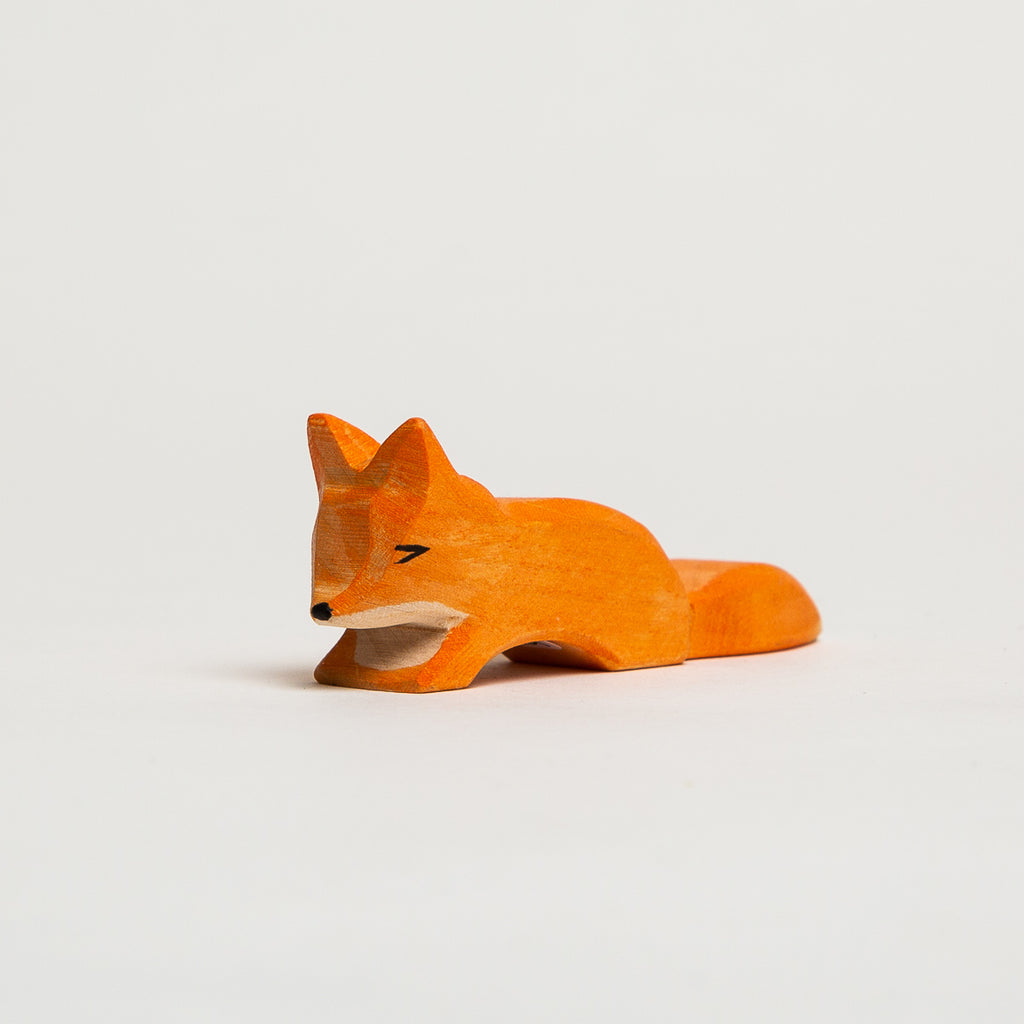 Fox Creeping Small - Ostheimer Wooden Toys - The Acorn Store - Décor