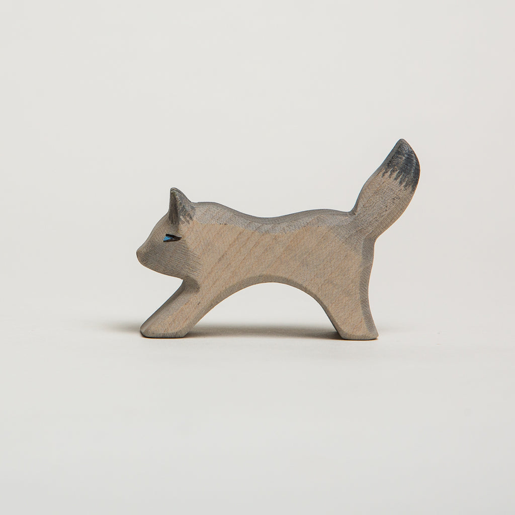Wolf Running Small - Ostheimer Wooden Toys - The Acorn Store - Décor