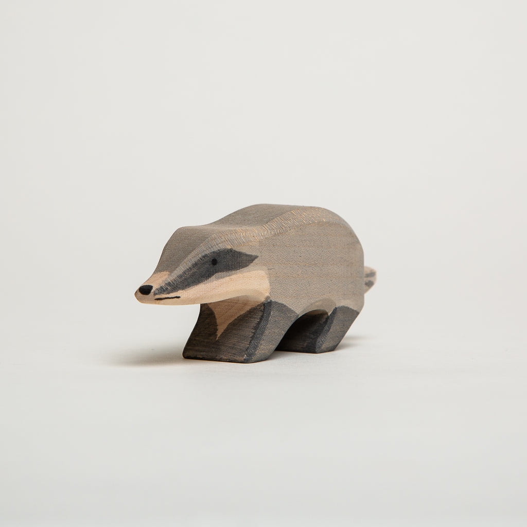 Badger Head Straight - Ostheimer Wooden Toys - The Acorn Store - Décor