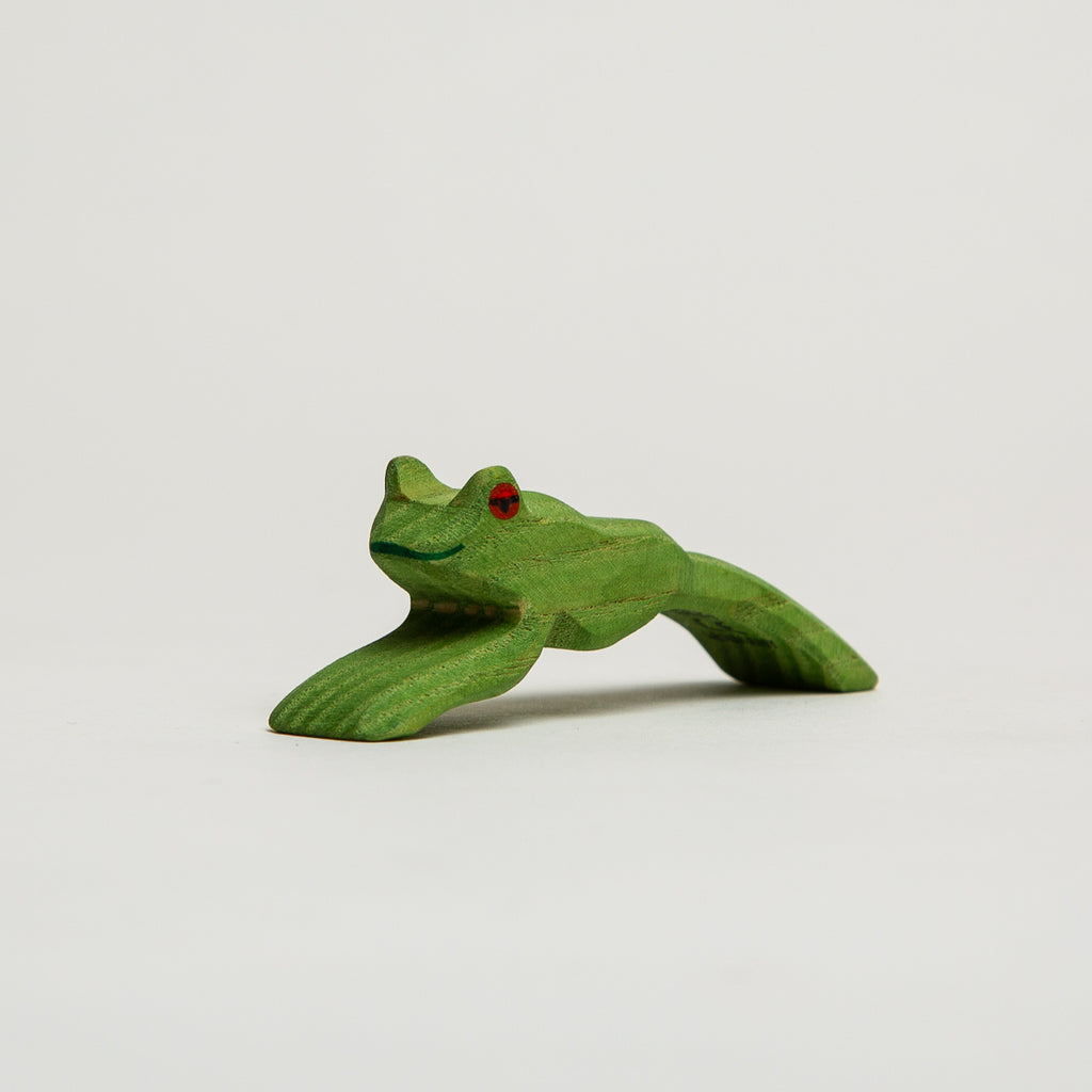 Frog - Jumping - Ostheimer Wooden Toys - The Acorn Store - Décor