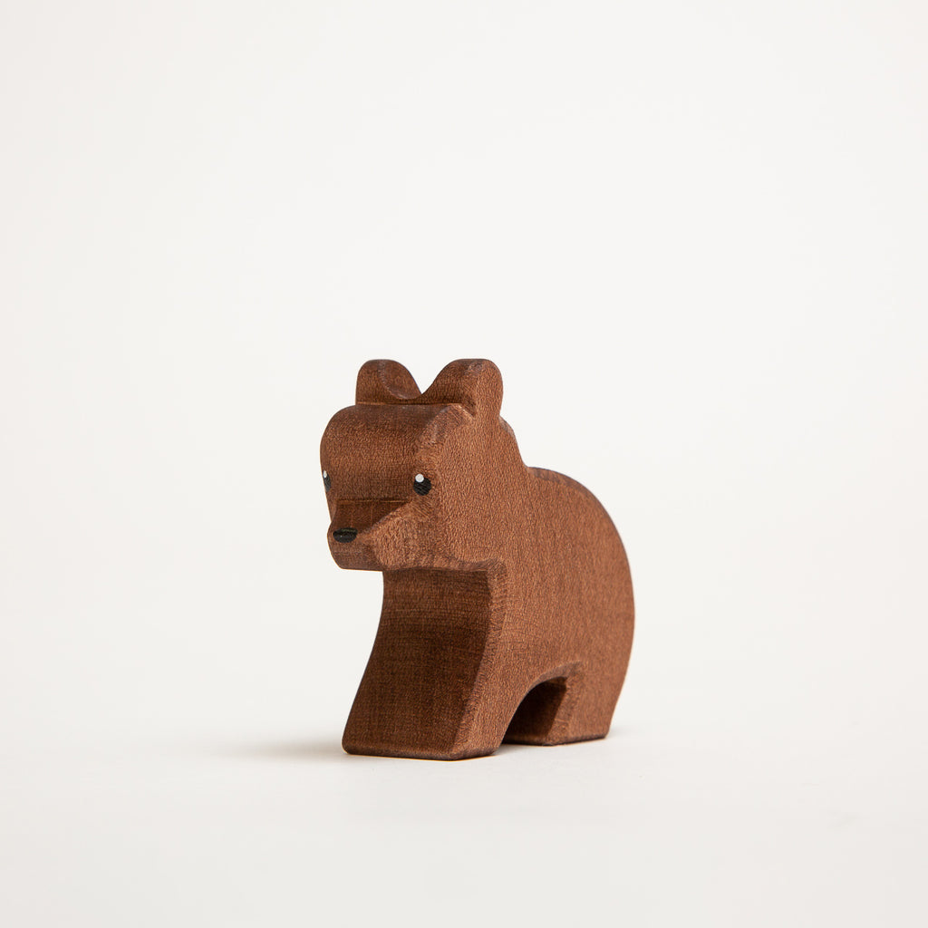 Bear Sitting - Small - Ostheimer Wooden Toys - The Acorn Store - Décor
