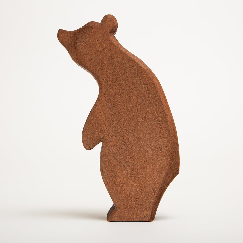 Bear Standing - Head High - Ostheimer Wooden Toys - The Acorn Store - Décor