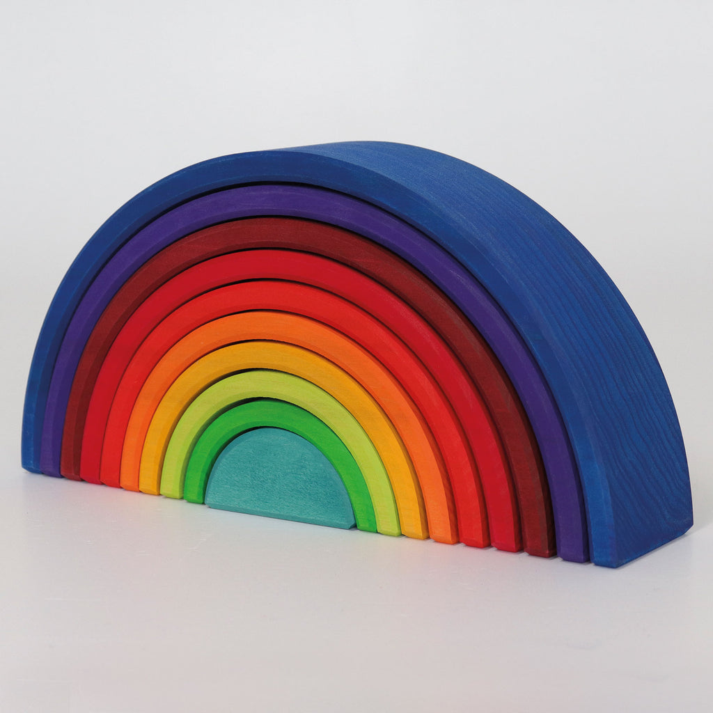 Counting Rainbow - Grimm's Spiel & Holtz - The Acorn Store - Wooden Toy