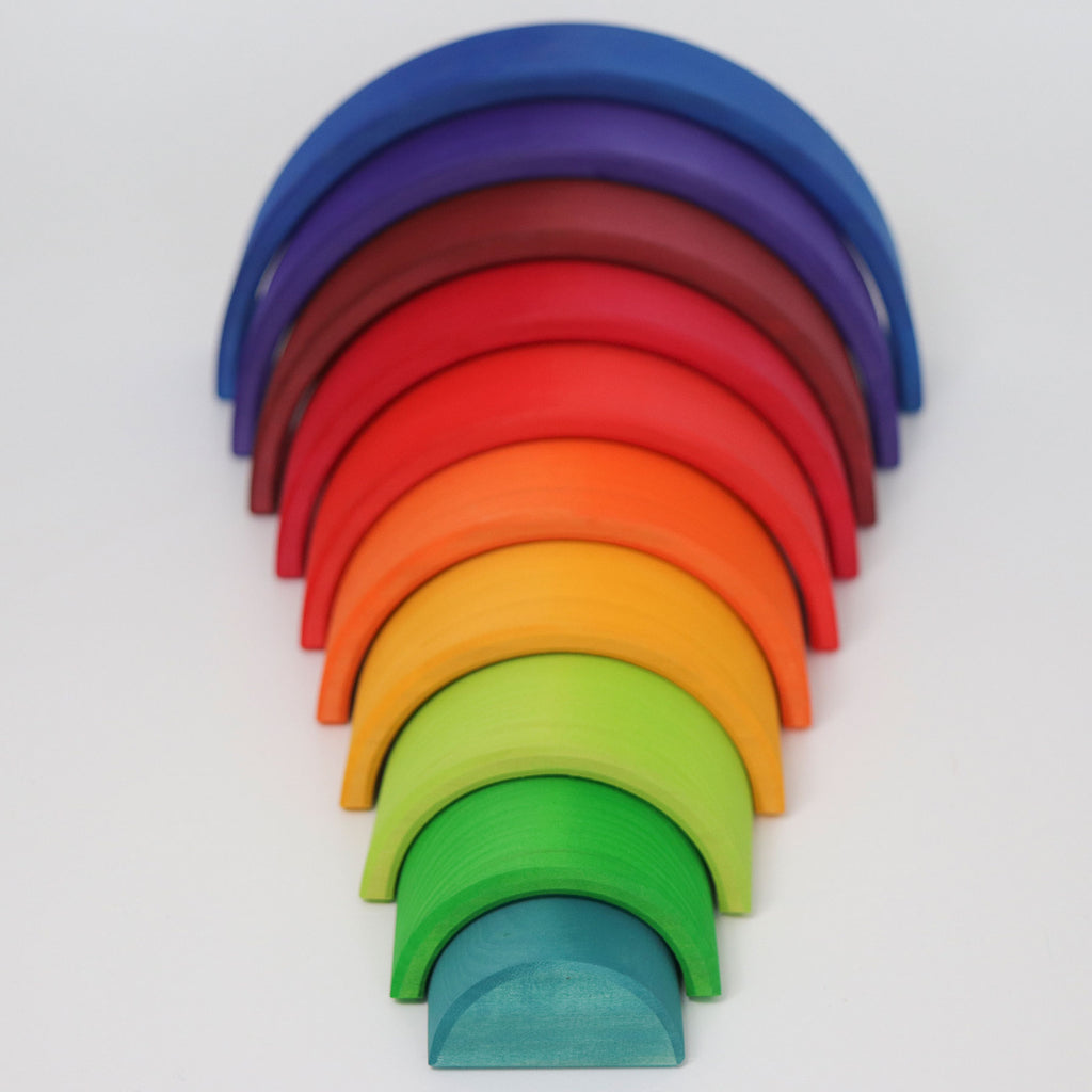 Counting Rainbow - Grimm's Spiel & Holtz - The Acorn Store - Wooden Toy