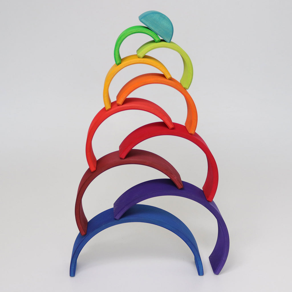 Counting Rainbow - Grimm's Spiel & Holtz - The Acorn Store - Wooden Toy