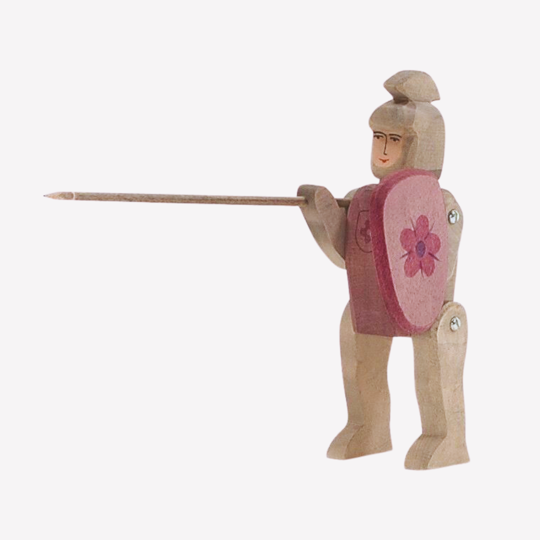 Knight Riding with Horse Red – The Acorn Store