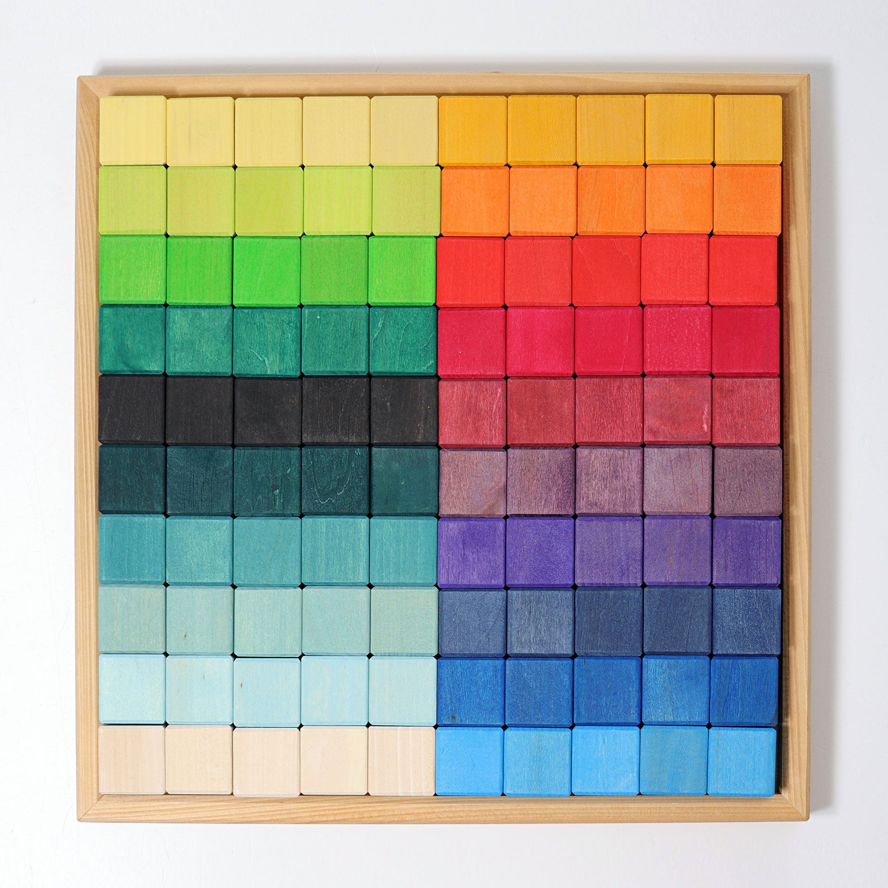 Grimms Wooden Mosaic Large 100 Pieces – The Acorn Store