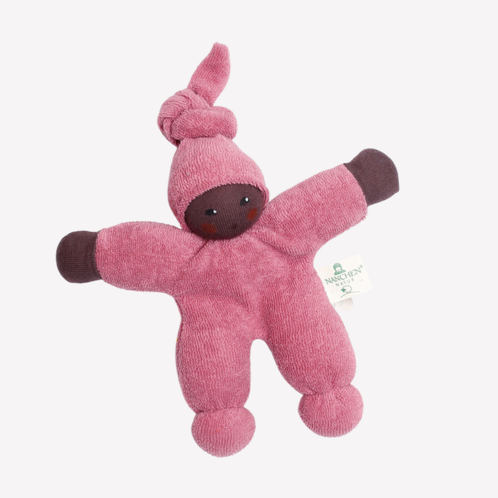 Sweet, soft, cuddly and perfect for baby. Lovingly handmade to be just right for tiny hands to grasp and hold. Wonderfully soft and adorable to look at. Great at home or on the go and a perfect gift! Each sold separately. Organic Cotton and organic wool