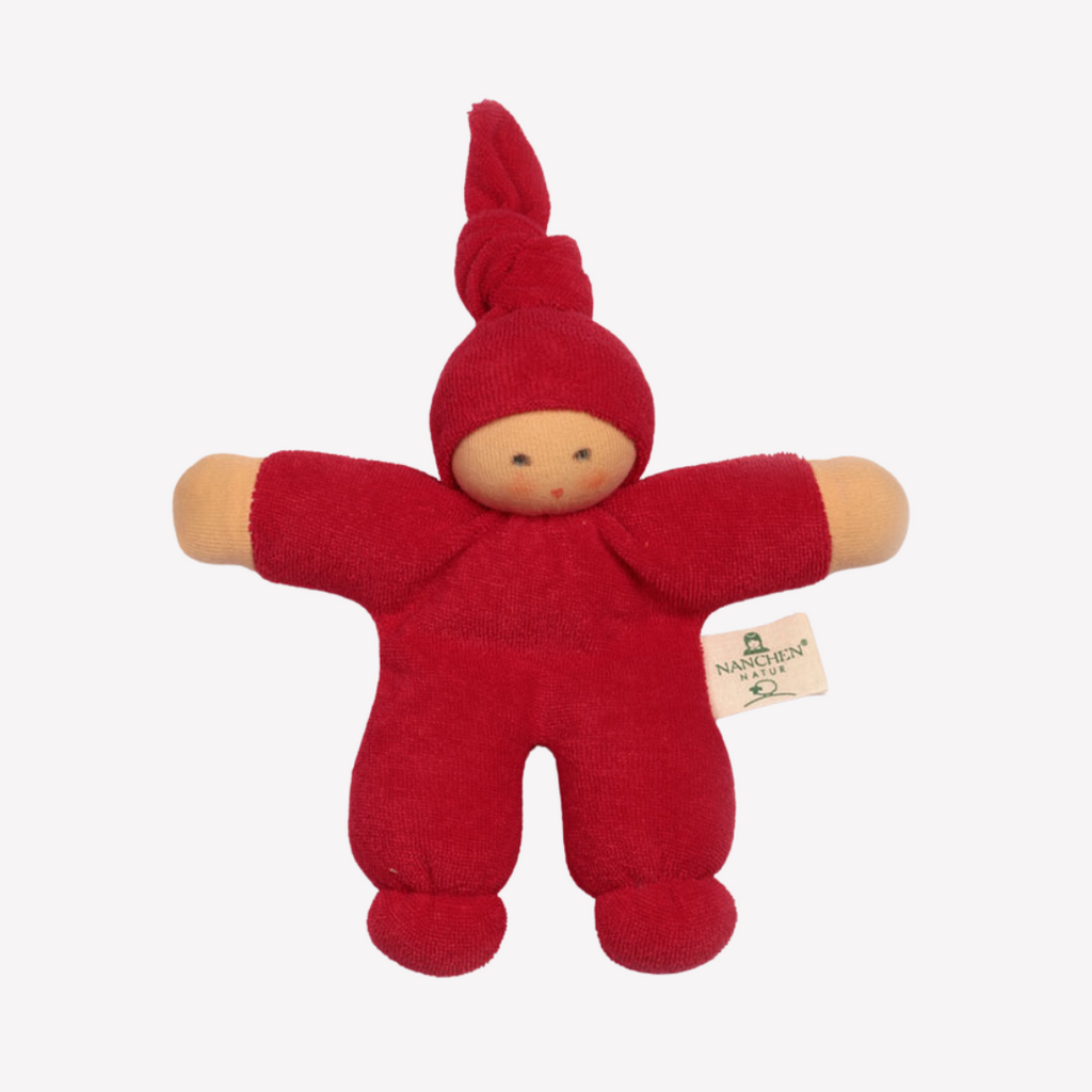 Sweet, soft, cuddly and perfect for baby. Lovingly handmade to be just right for tiny hands to grasp and hold. Wonderfully soft and adorable to look at. Great at home or on the go and a perfect gift! Each sold separately. Organic Cotton and organic wool
