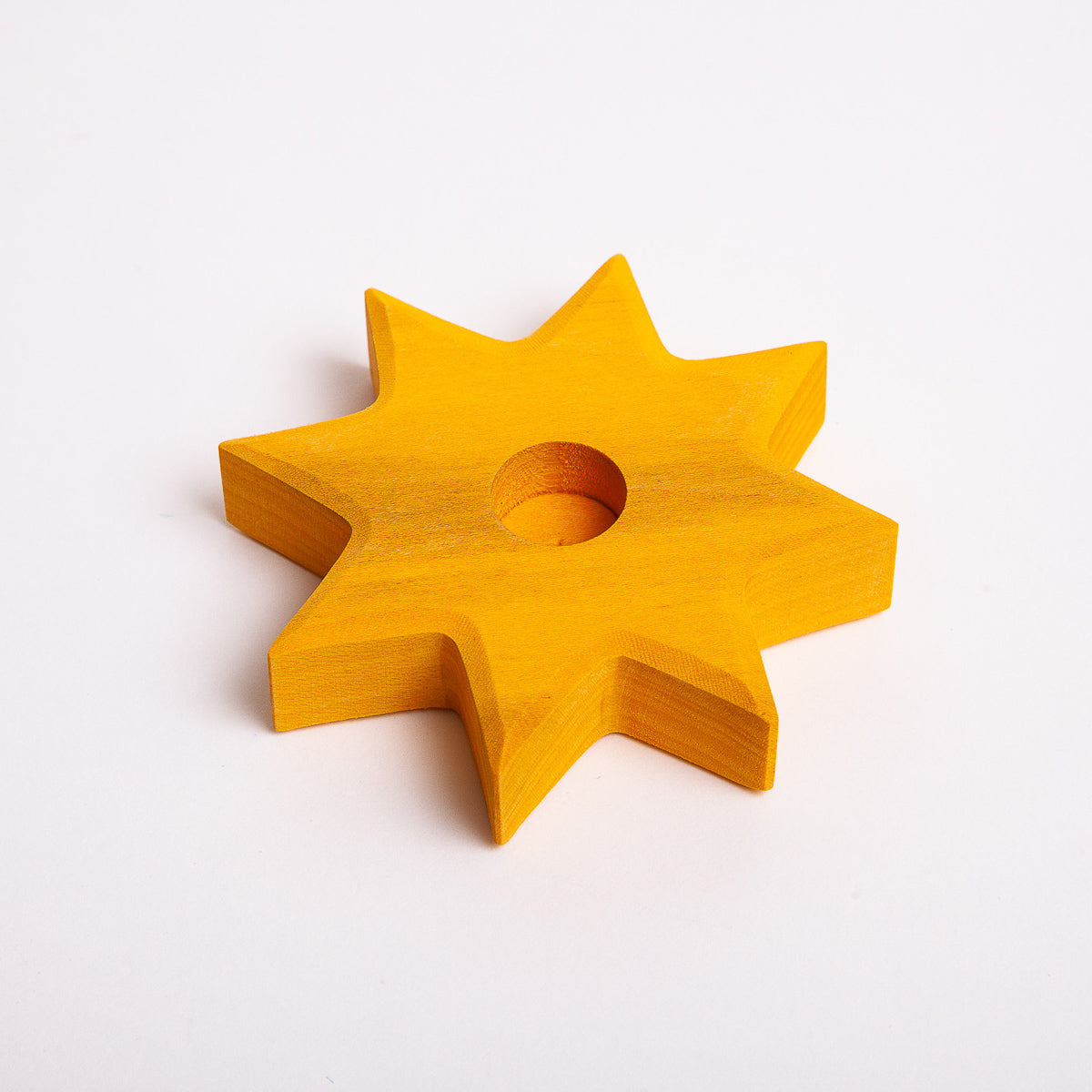 Grimms Wooden Yellow Star – The Acorn Store