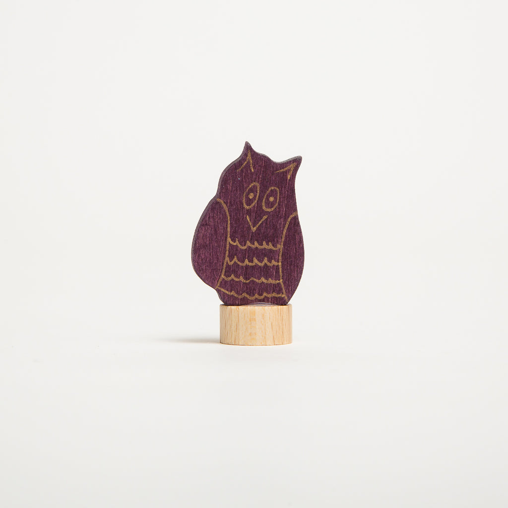 Decorative Figure Owl - Grimm's Spiel & Holtz - The Acorn Store - Décor