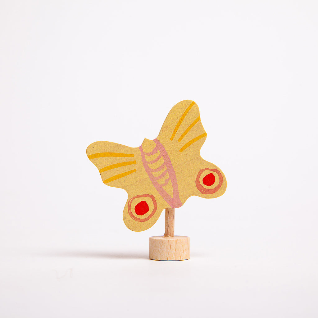 Decorative Figure Yellow Butterfly - Grimm's Spiel & Holtz - The Acorn Store - Décor