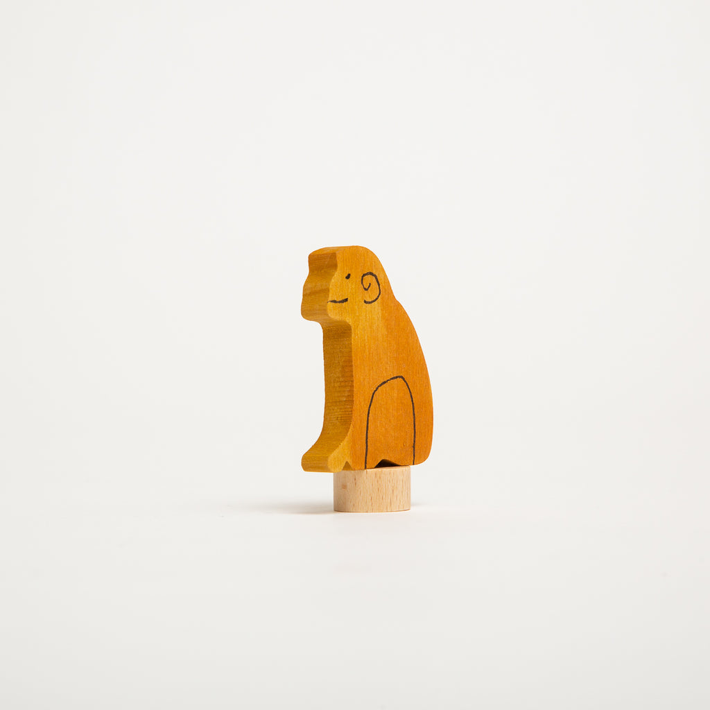 Decorative Figure Sitting Monkey - Grimm's Spiel & Holtz - The Acorn Store - Décor