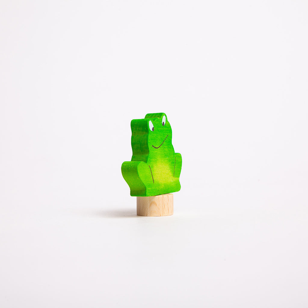 Decorative Figure Frog 1 - Grimm's Spiel & Holtz - The Acorn Store - Décor