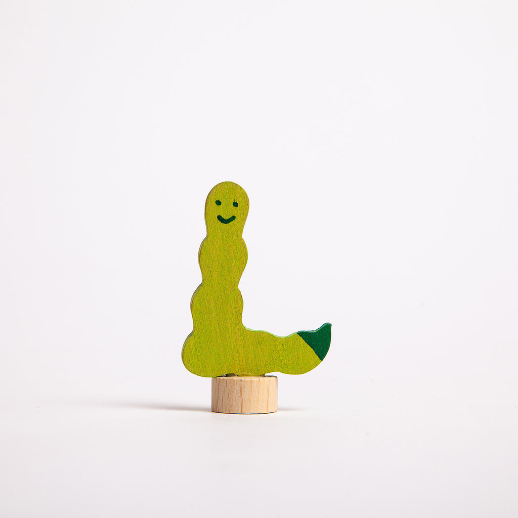 Decorative Figure Worm - Grimm's Spiel & Holtz - The Acorn Store - Décor