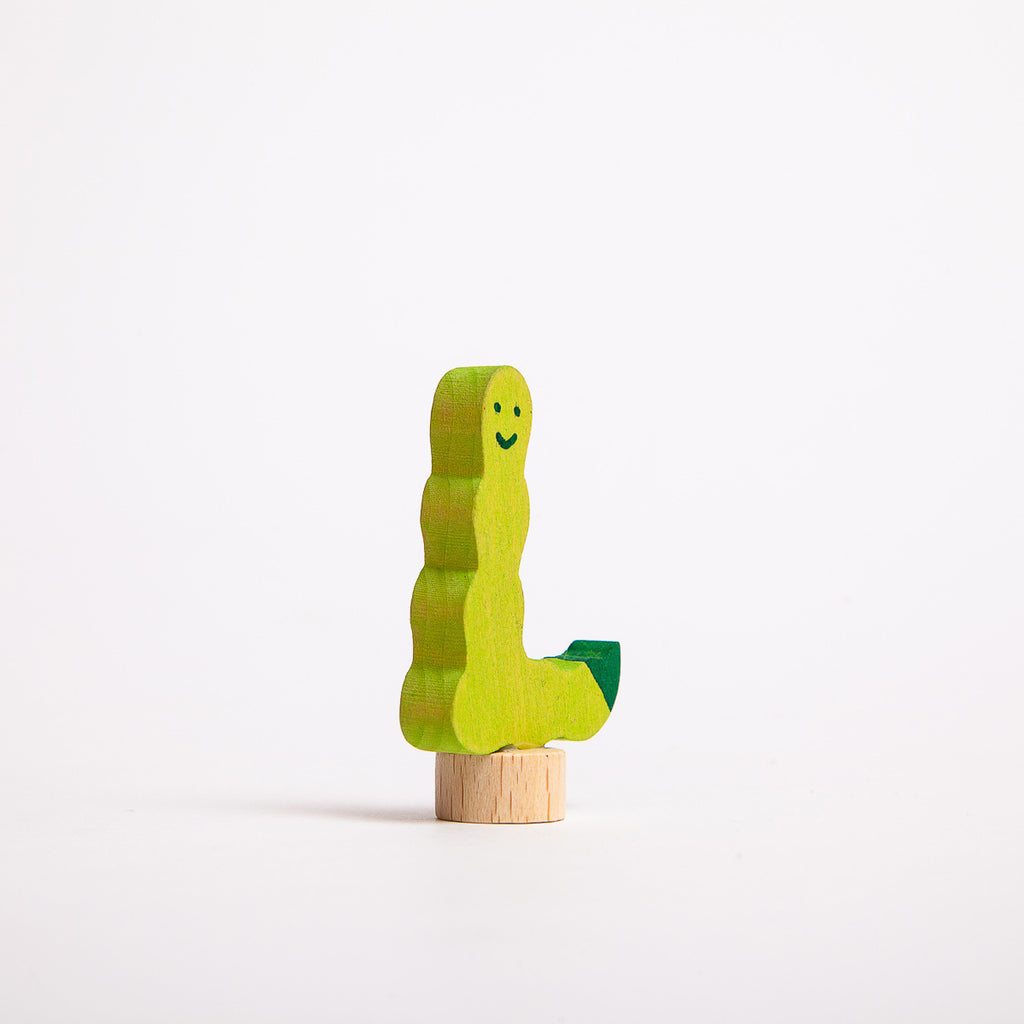 Decorative Figure Worm - Grimm's Spiel & Holtz - The Acorn Store - Décor