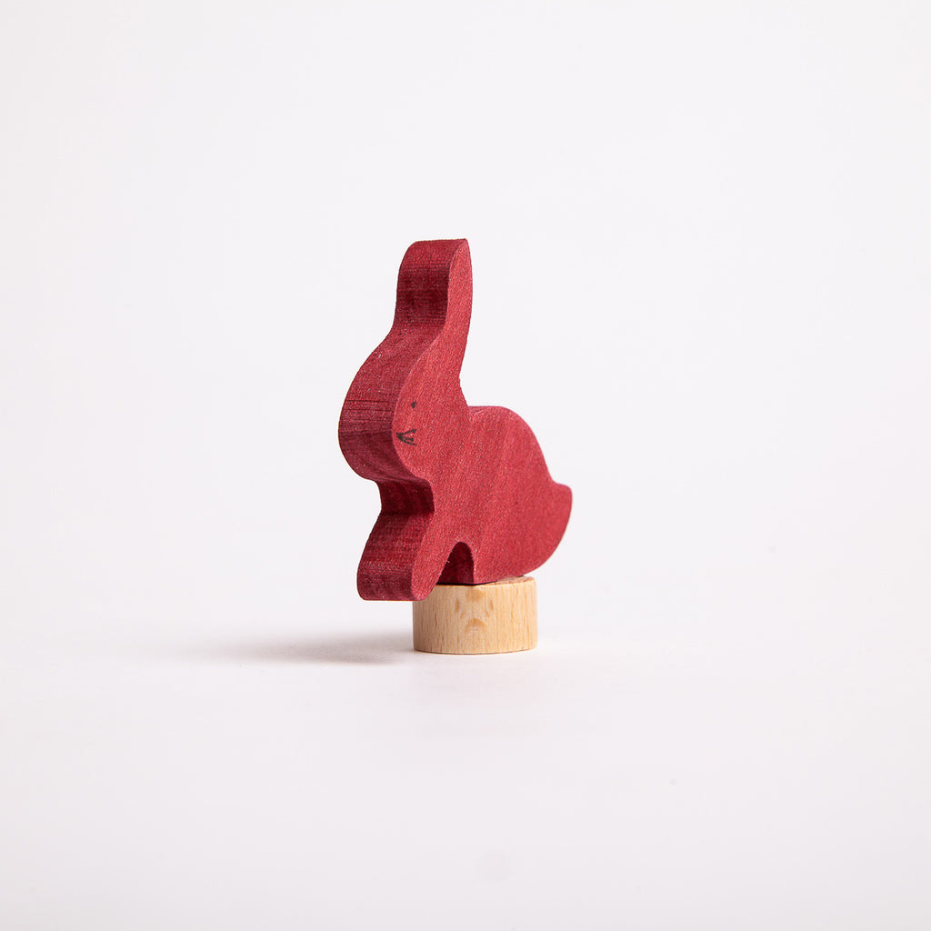 Decorative Figure Rabbit - Grimm's Spiel & Holtz - The Acorn Store - Décor