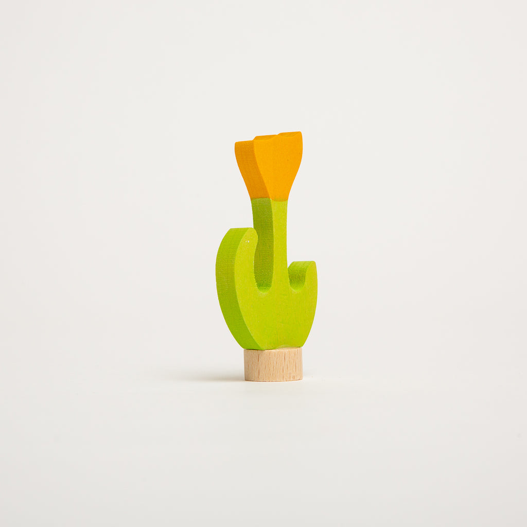 Decorative Figure Yellow Tulip - Grimm's Spiel & Holtz - The Acorn Store - Décor