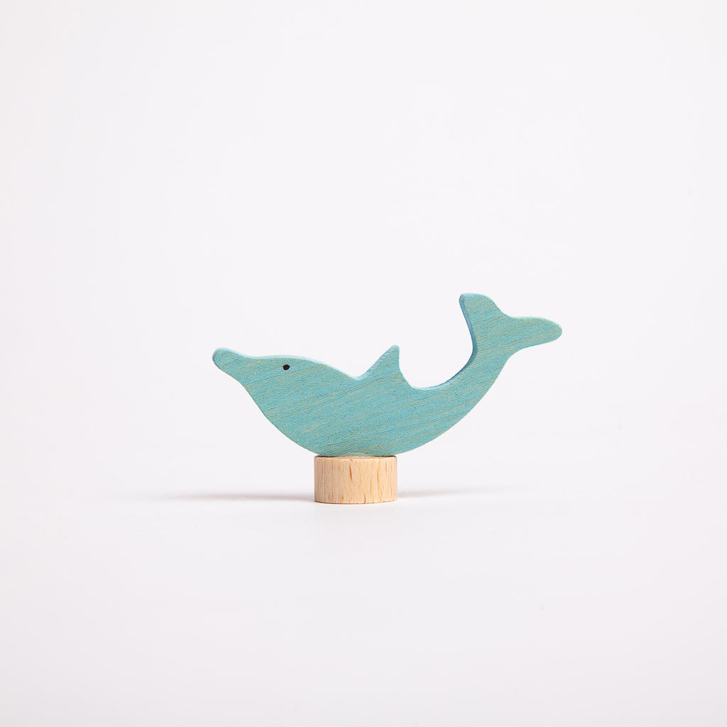 Decorative Figure Dolphin - Grimm's Spiel & Holtz - The Acorn Store - Décor