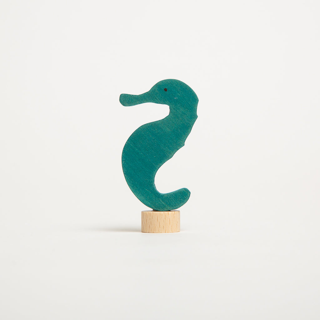 Decorative Figure Seahorse - Grimm's Spiel & Holtz - The Acorn Store - Décor