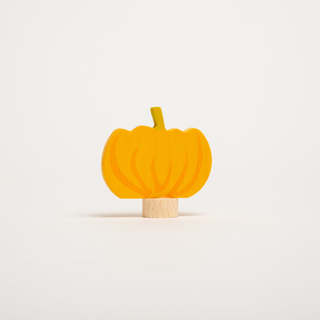 Decorative Figure Pumpkin - Grimm's Spiel & Holtz - The Acorn Store - Décor
