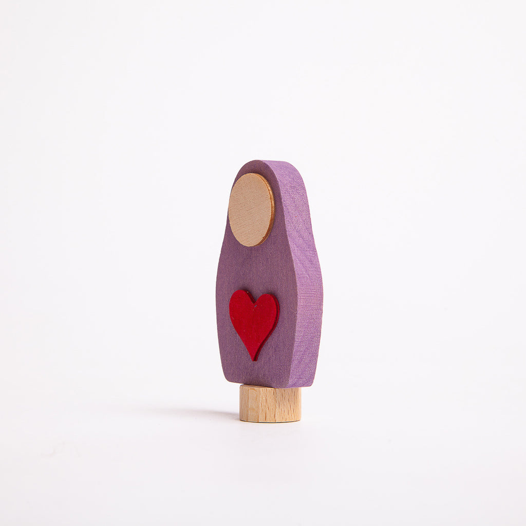 Decorative Figure Heart-Matryoshka - Grimm's Spiel & Holtz - The Acorn Store - Décor