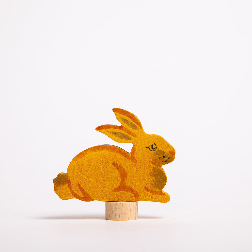 Decorative Figure Sitting Rabbit - Grimm's Spiel & Holtz - The Acorn Store - Décor