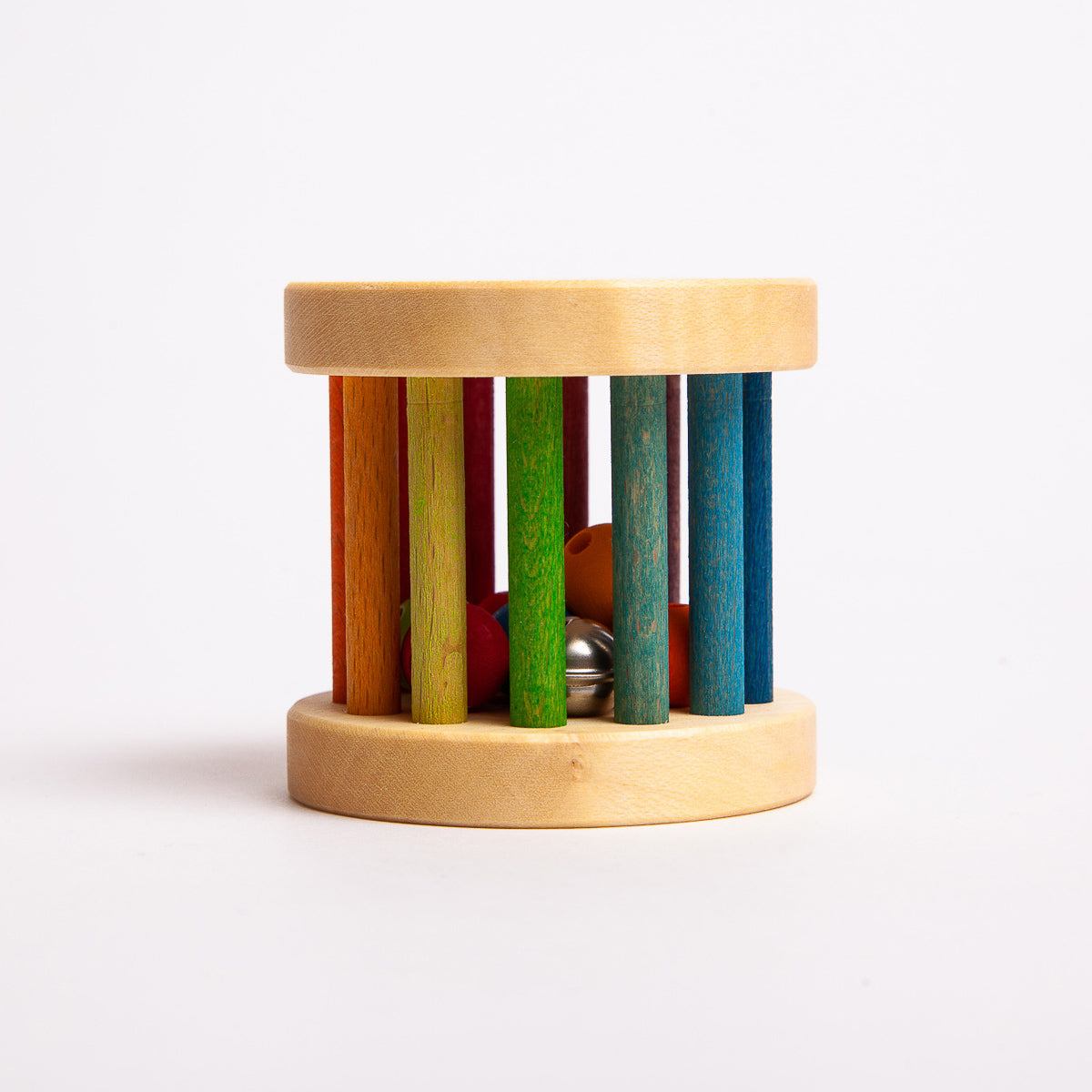 Grimms Wooden Rainbow Rolling Wheel – The Acorn Store