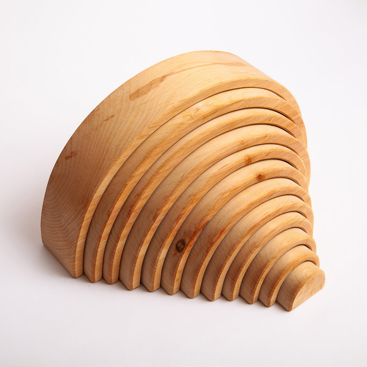 Grimms Wooden Rainbow Large 12 Pieces – The Acorn Store