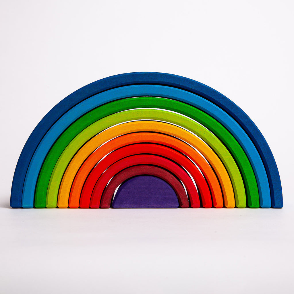 Counting Rainbow - Grimm's Spiel & Holtz - The Acorn Store - Wooden Toy