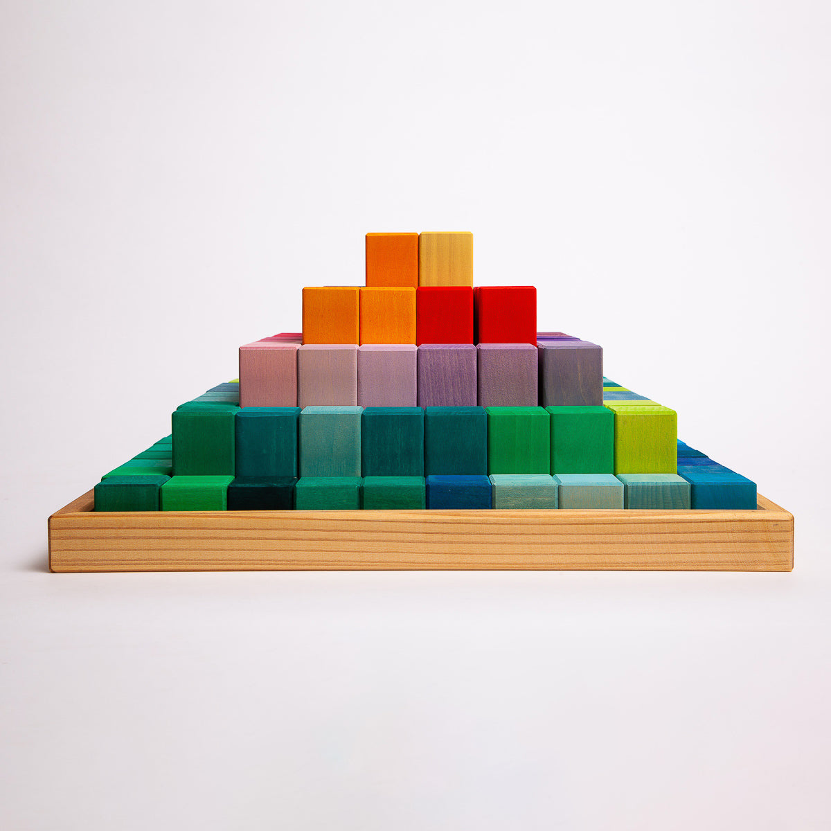 Miniture Stepped Pyramid Grimms Spiel & Holz | Large Stepped Pyramid