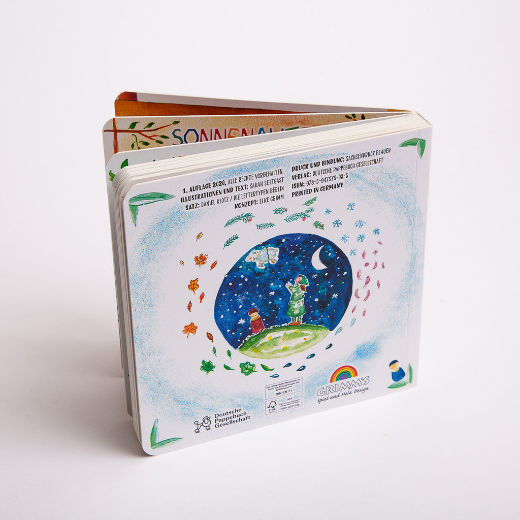 The Weather Cardboard Book - Grimm's Spiel & Holtz - The Acorn Store - 