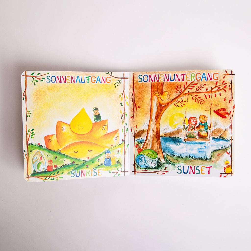 The Weather Cardboard Book - Grimm's Spiel & Holtz - The Acorn Store - 