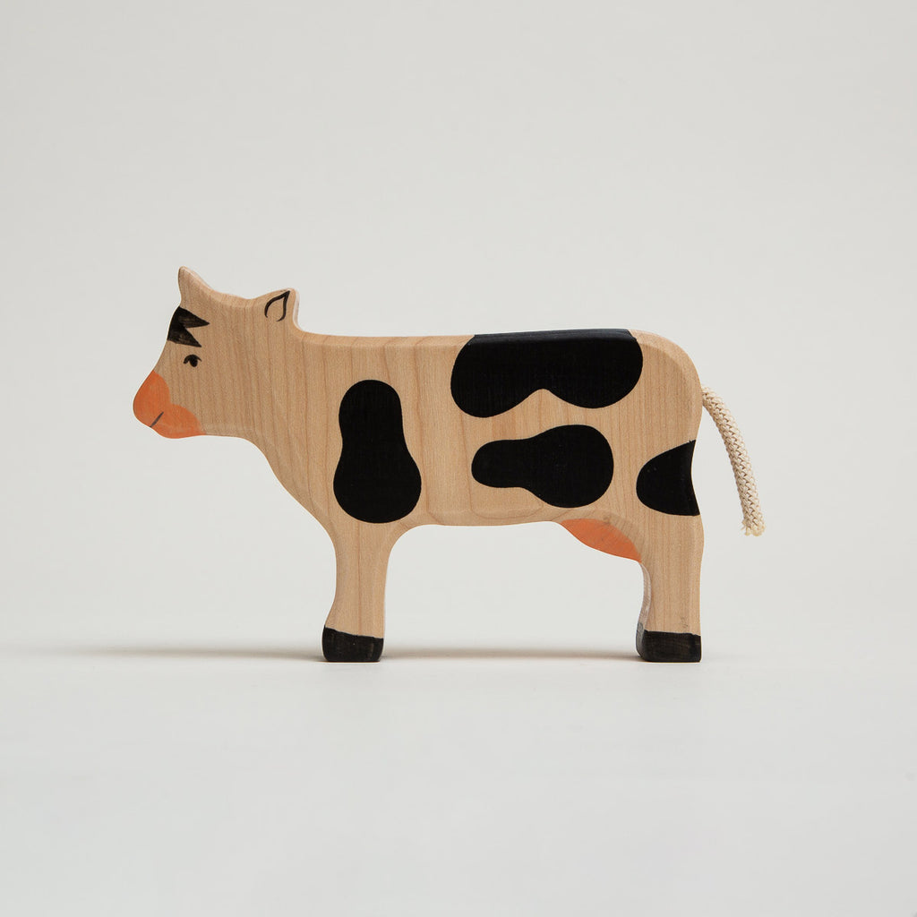 Cow Standing - Black - Holztiger - The Acorn Store - Décor