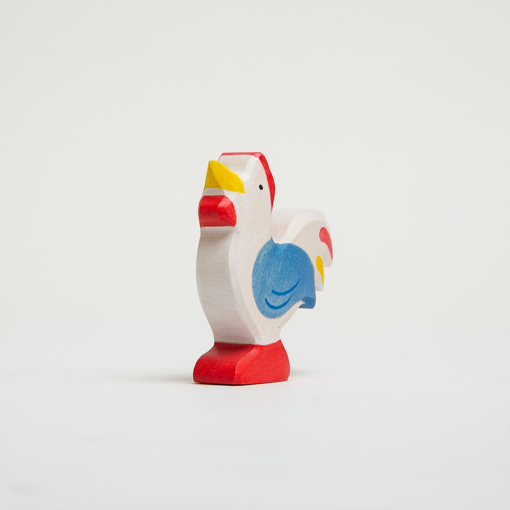 Rooster, Blue - Holztiger - The Acorn Store - Décor