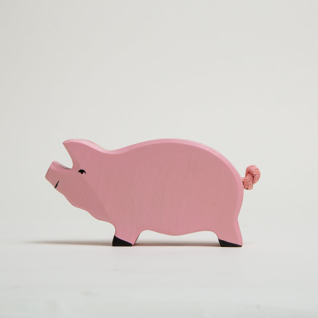 Boar - Pink - Holztiger - The Acorn Store - Décor