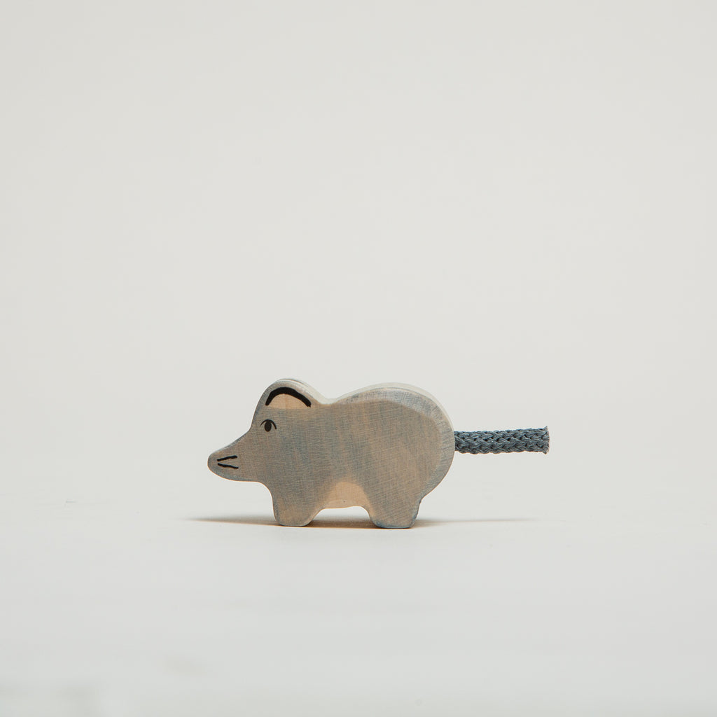 Mouse - Grey - Holztiger - The Acorn Store - Décor