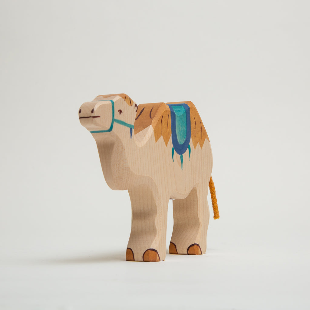 Camel with Saddle - Holztiger - The Acorn Store - Décor