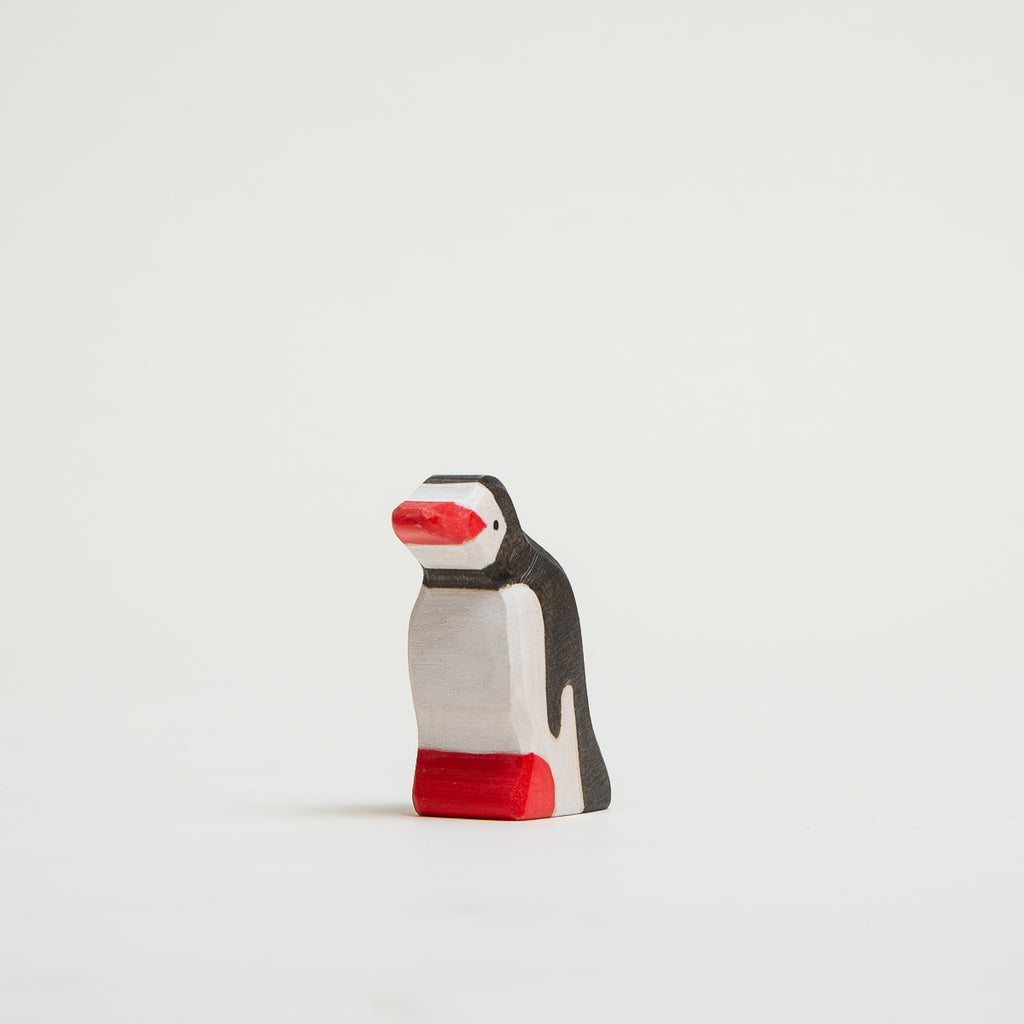 Penguin Head Forward - Small - Holztiger - The Acorn Store - Décor