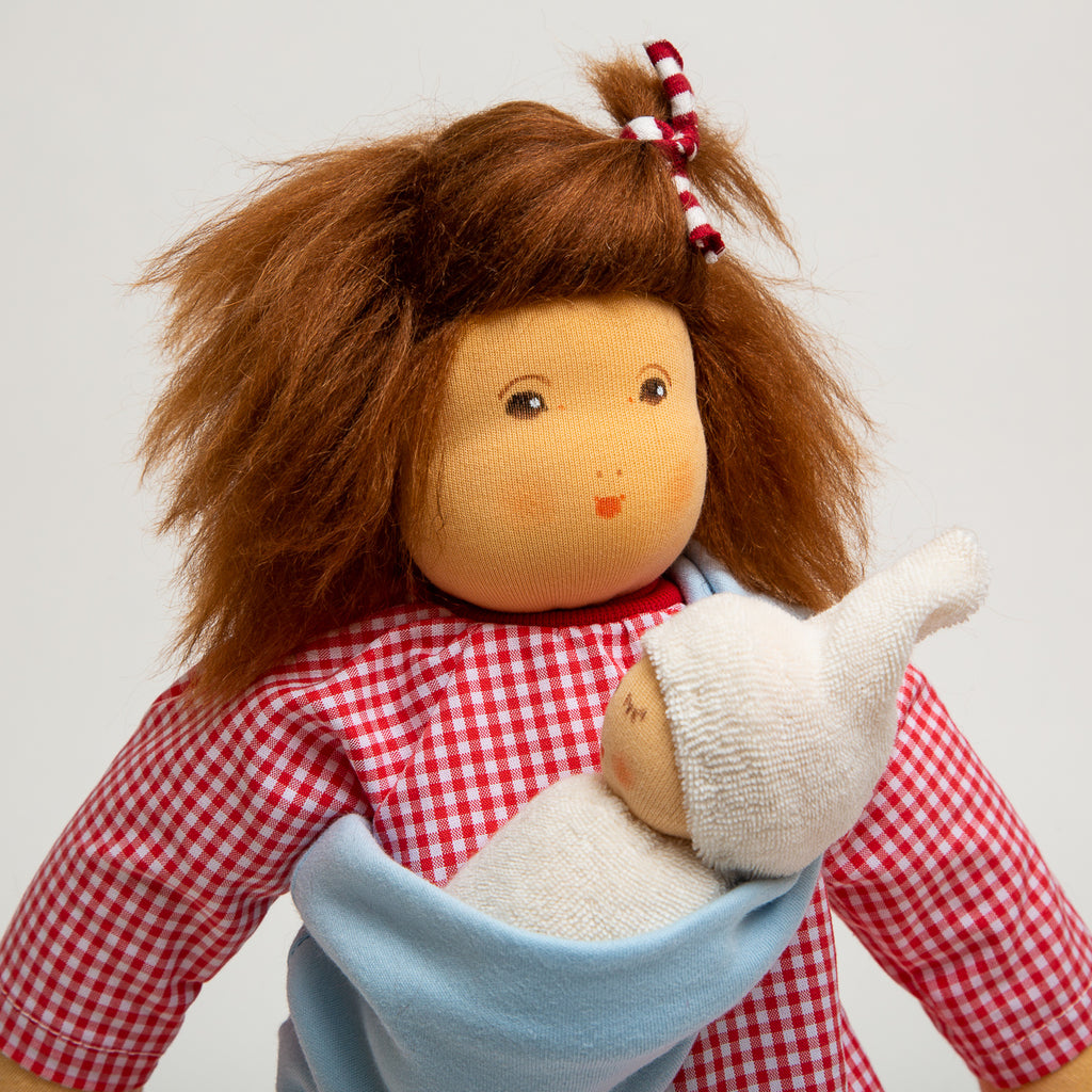 Dressable Doll Mama with Baby - Nanchen Natur - The Acorn Store - Décor