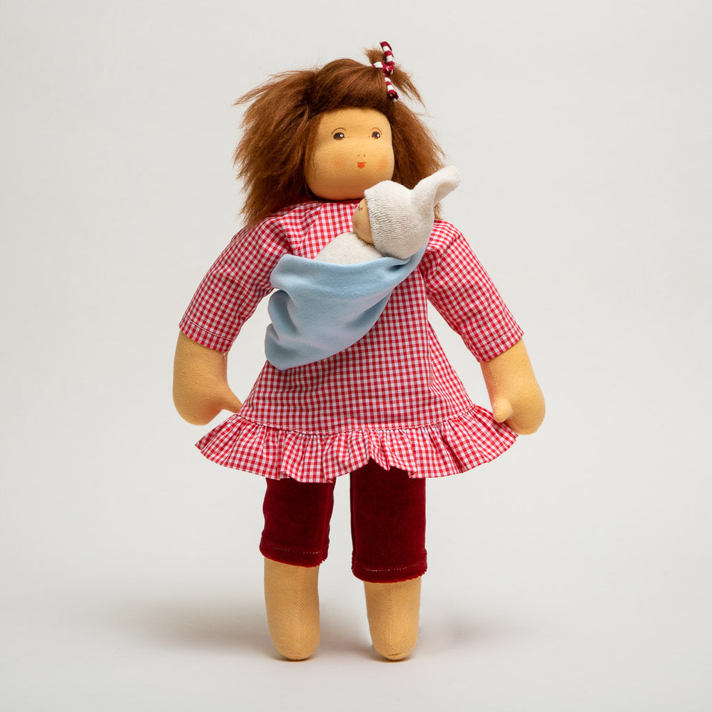 Dressable Doll Mama with Baby - Nanchen Natur - The Acorn Store - Décor