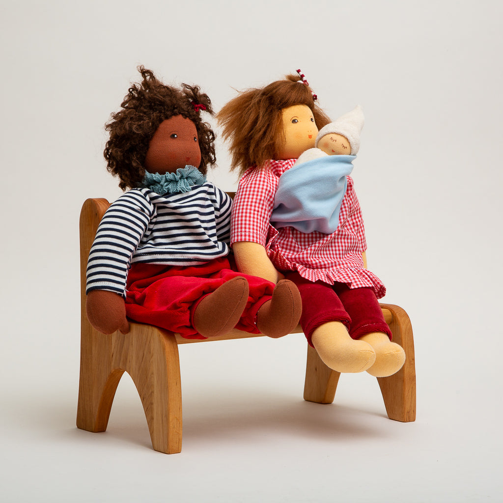 Dressable Doll Mama with Baby - Nanchen Natur - The Acorn Store - Décor