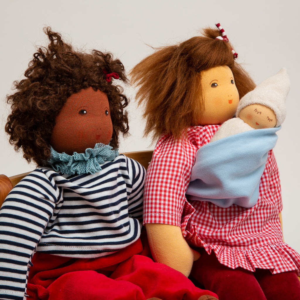 Dressable Doll Mama with Baby - Nanchen Natur - The Acorn Store - Décor