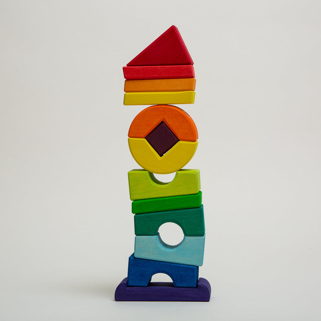 Crooked Stacking  Tower - Nic - The Acorn Store - 